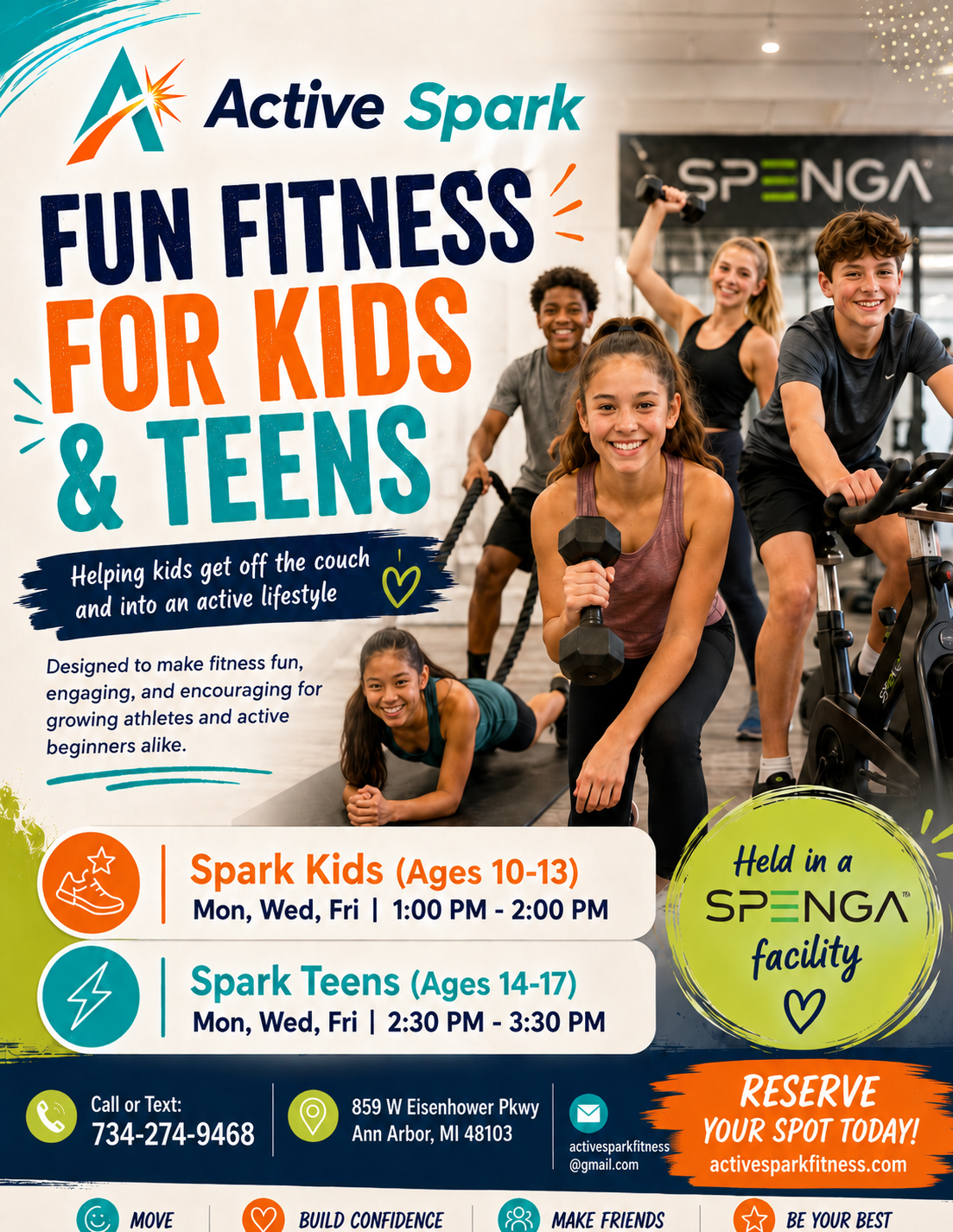 Active Spark kids fitness